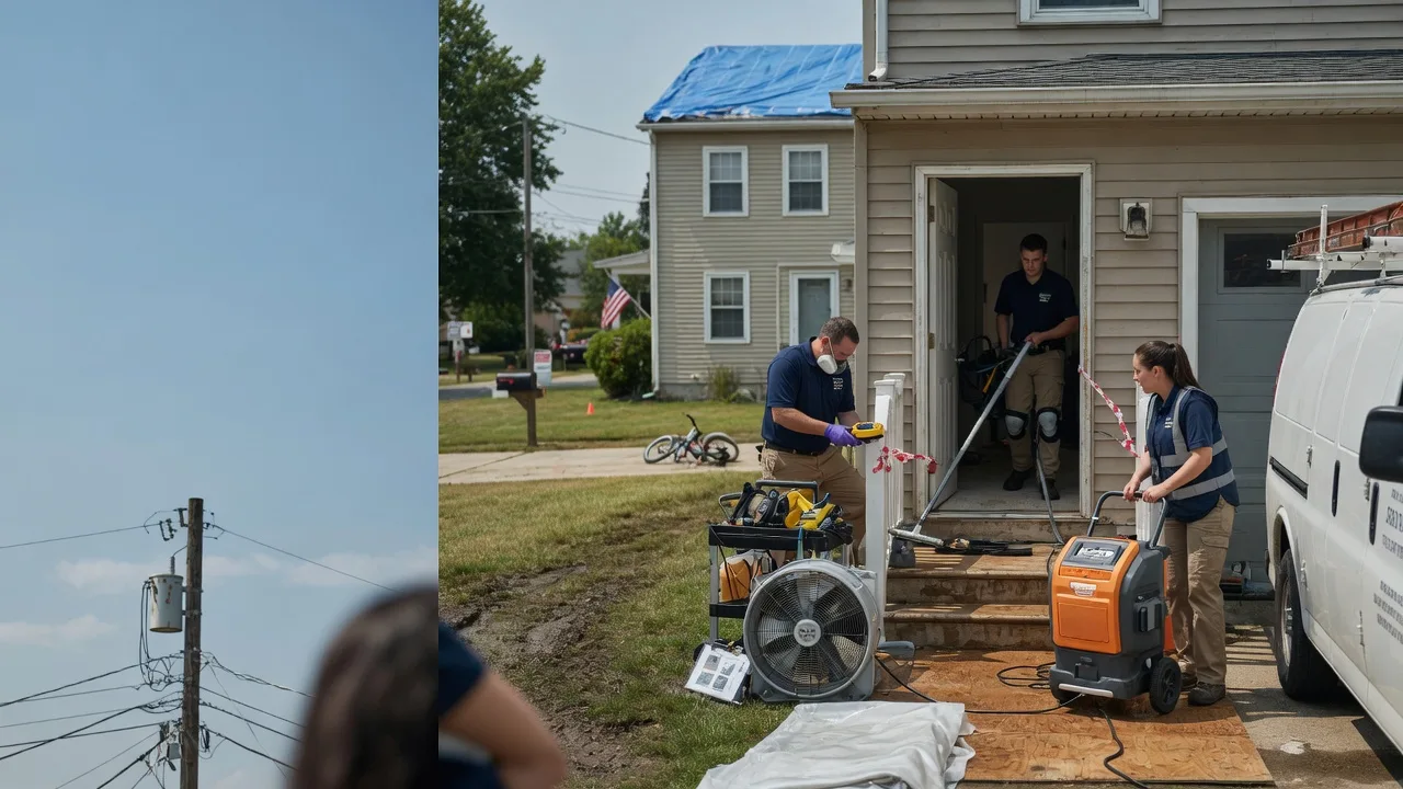 Water Damage Repair in Sycamore, IL near me